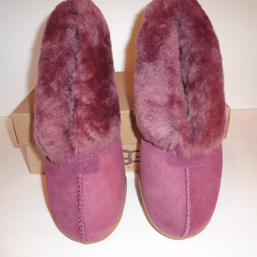 WOMENS UGG LEXI SHOES WINE / PURPLE NIB SIZE 7 $110